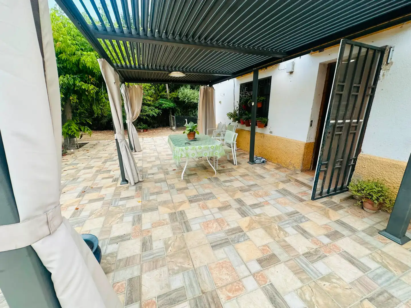 Terraza de Finca rústica en venta en Salou con Aire acondicionado, Calefacción y Jardín privado