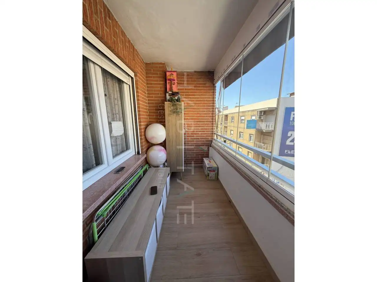 Terraza de Apartamento en venta en Pilar de la Horadada con Aire acondicionado, Amueblado y Balcón