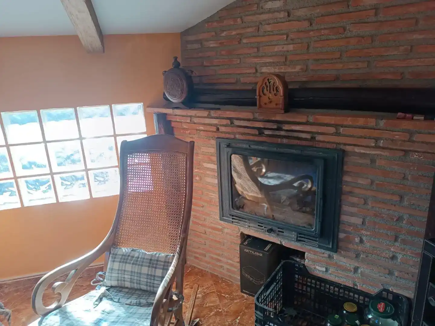 Sala d'estar de Casa o xalet en venda en Vilafamés amb Aire condicionat i Balcó