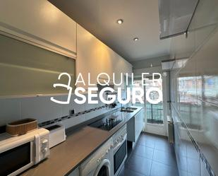 Kitchen of Flat to rent in  Madrid Capital  with Air Conditioner, Heating and Terrace