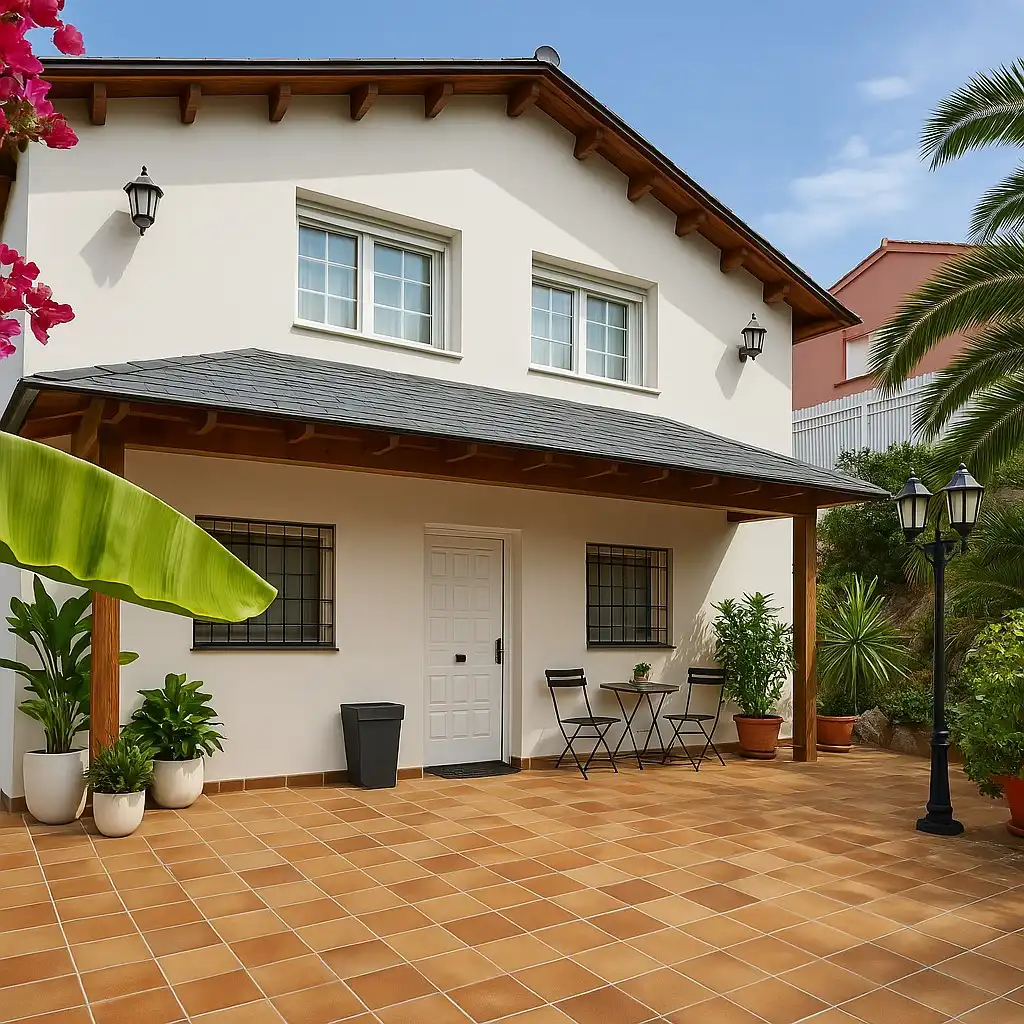 Terrassa de Casa o xalet en venda en Castelldefels amb Aire condicionat, Calefacció i Jardí privat