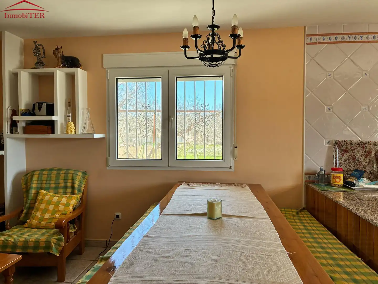 Dining room of Houses for sale in Teruel  with Private garden and Swimming Pool