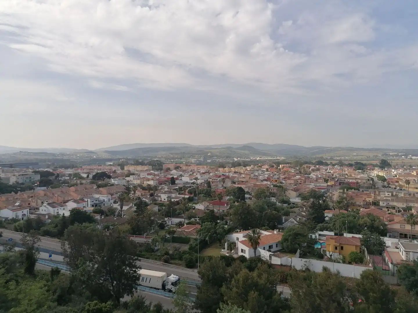 Vista exterior de Ático de alquiler en Algeciras con Aire acondicionado