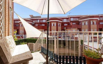 Terrace of Single-family semi-detached for sale in Las Gabias  with Air Conditioner, Heating and Private garden