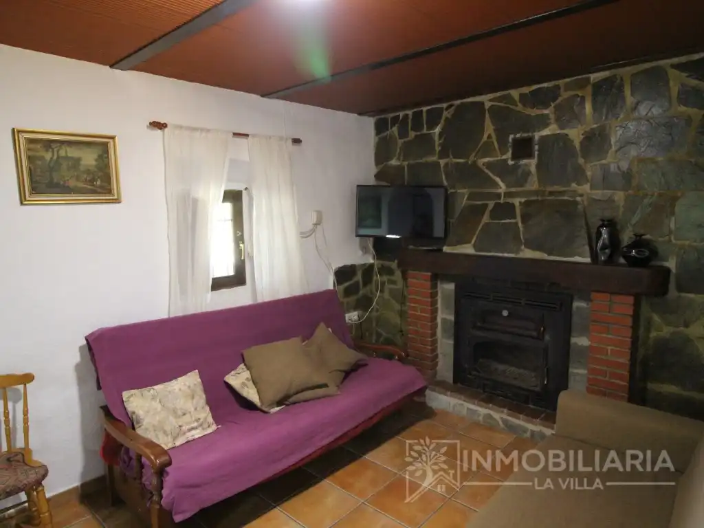 Sala d'estar de Casa o xalet en venda en Álora amb Aire condicionat, Jardí privat i Terrassa