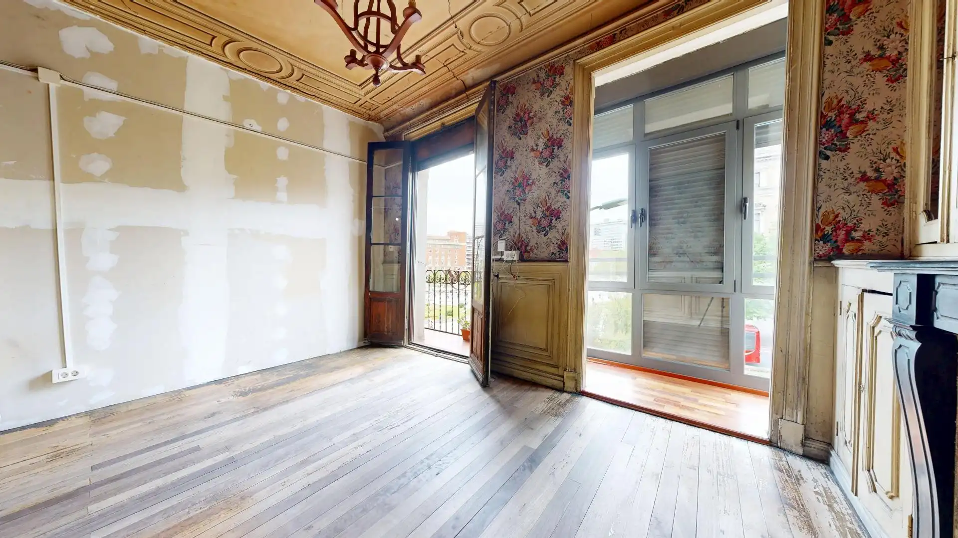 Sala de estar de Piso en venta en Bilbao  con Calefacción, Terraza y Balcón