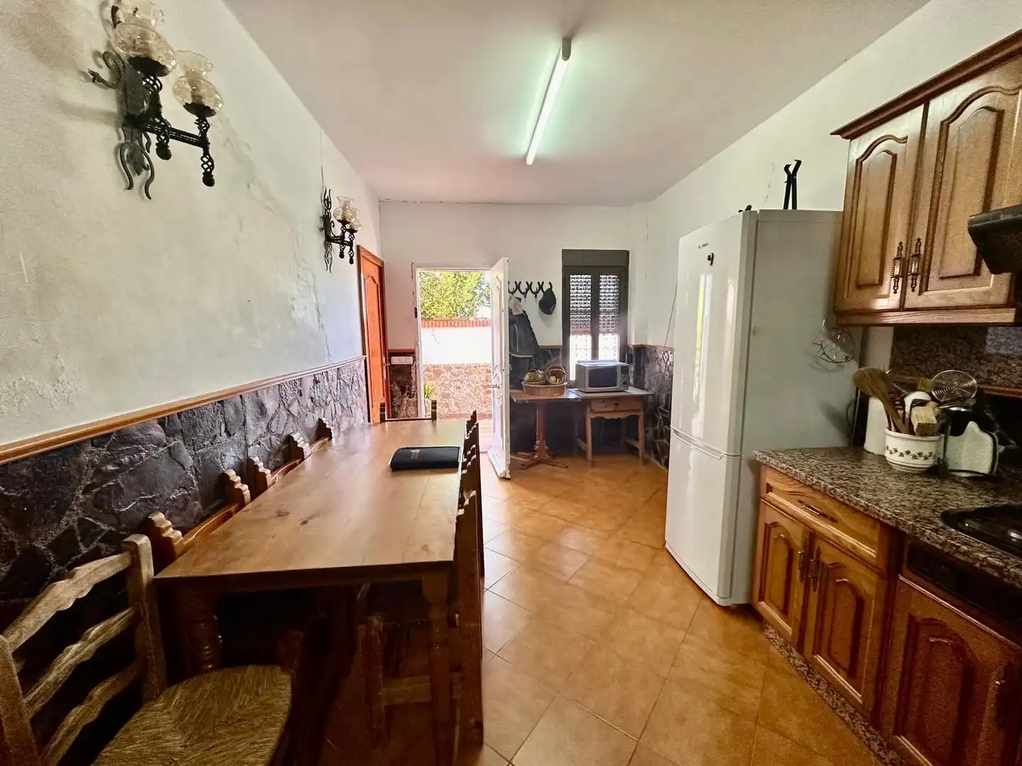 Cocina de Finca rústica en venta en Peñarroya-Pueblonuevo con Terraza y Amueblado