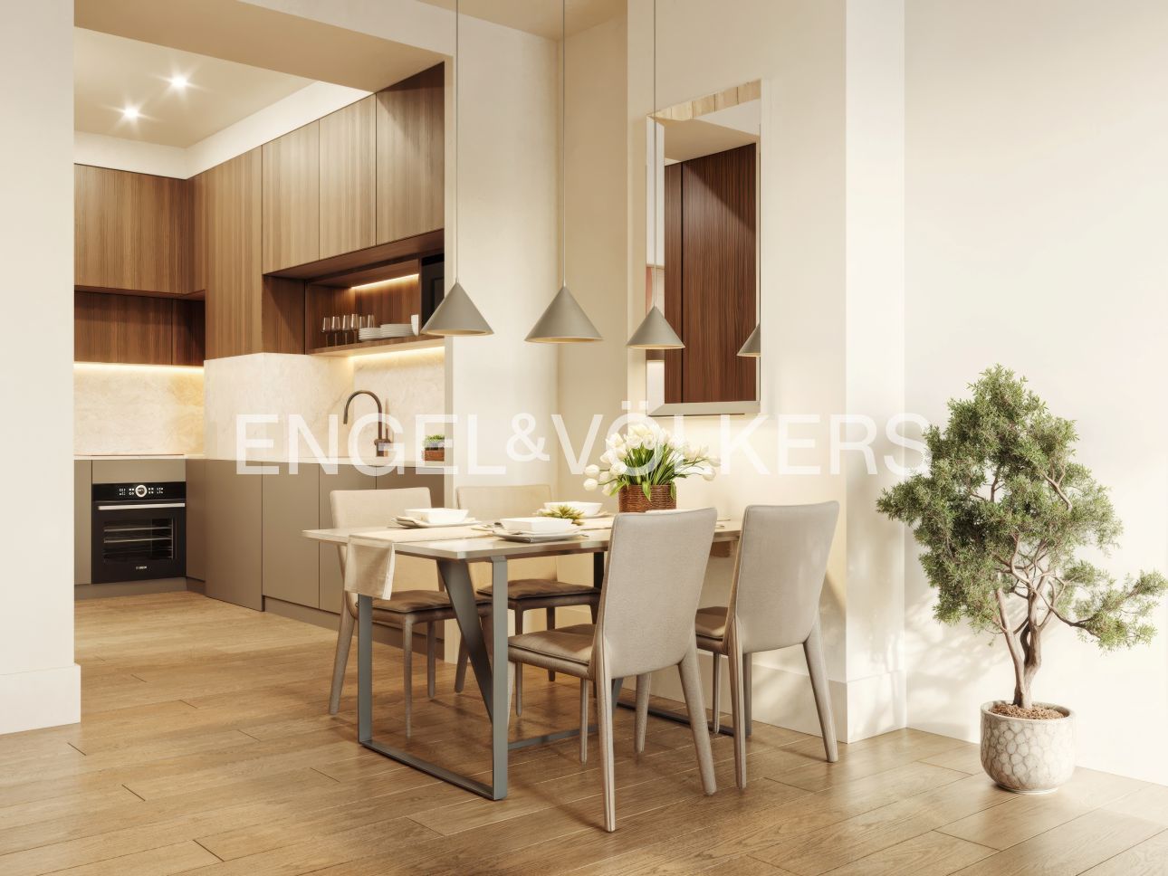 Dining room of Flat for sale in  Barcelona Capital  with Air Conditioner, Heating and Parquet flooring