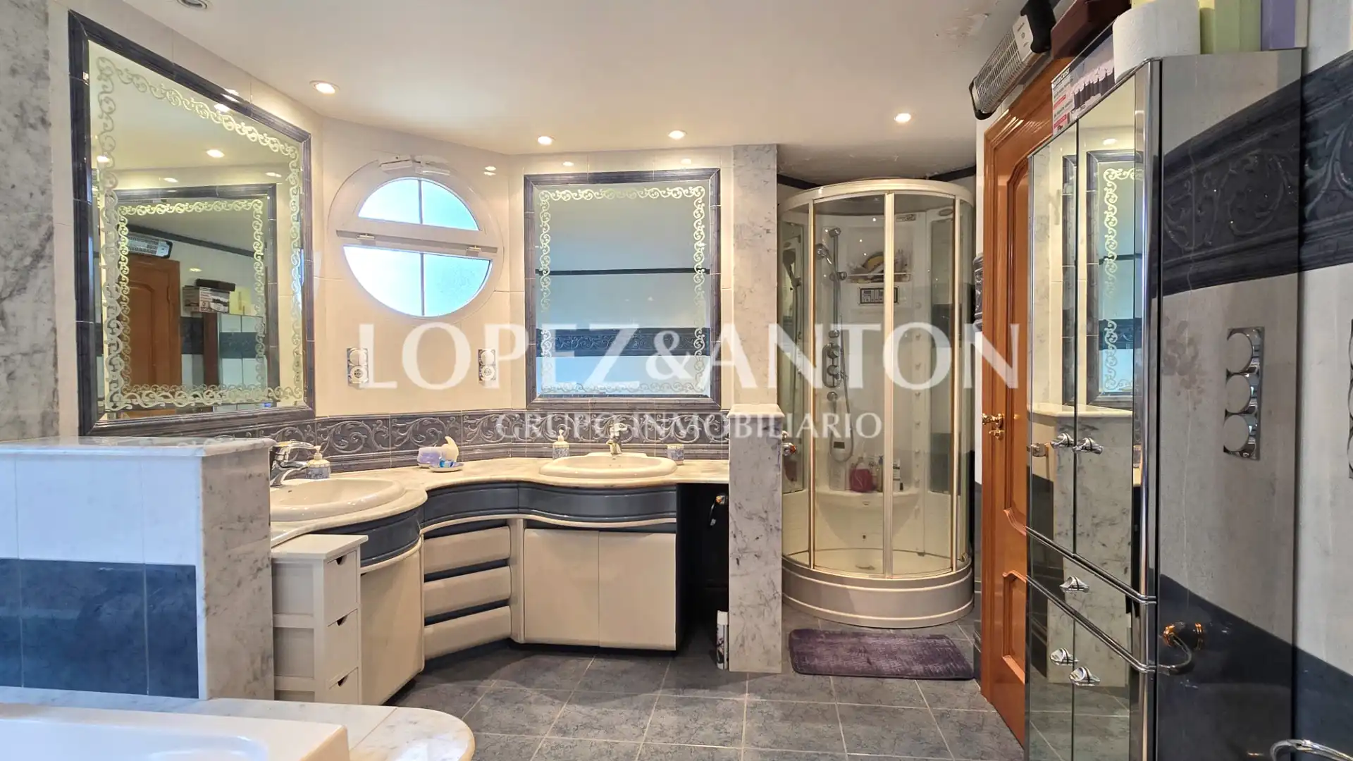 Baño de Casa o chalet en venta en Benaguasil con Aire acondicionado, Jardín privado y Parquet