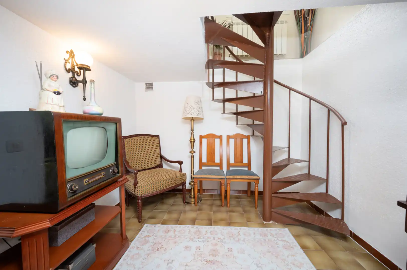 Living room of Houses for sale in Colmenar Viejo  with Heating, Private garden and Parquet flooring