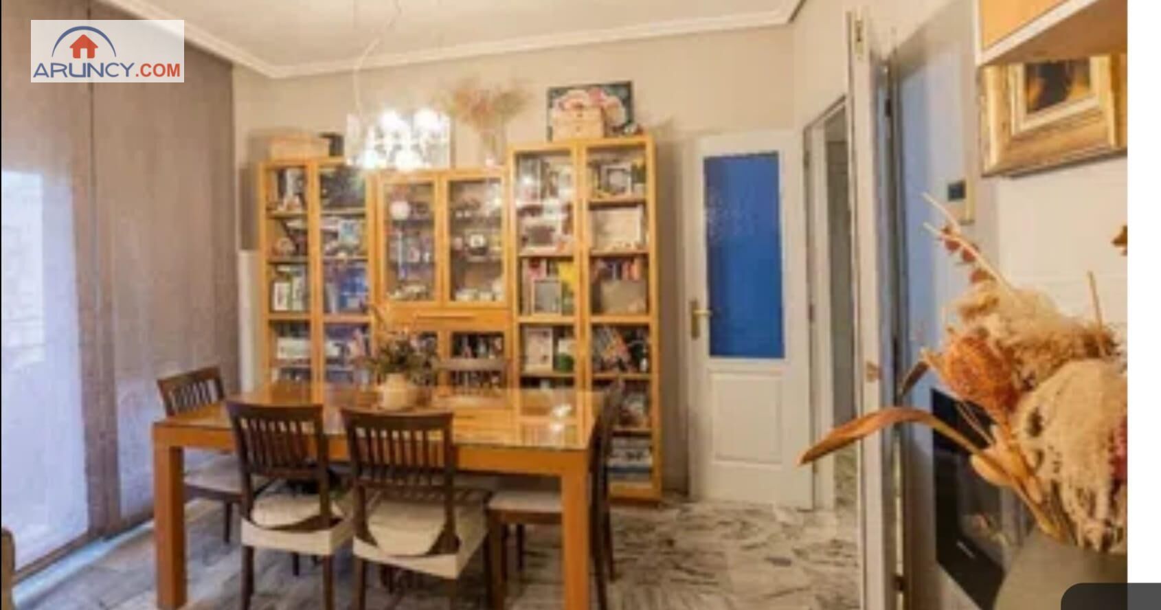 Dining room of Flat for sale in  Sevilla Capital  with Air Conditioner, Heating and Private garden