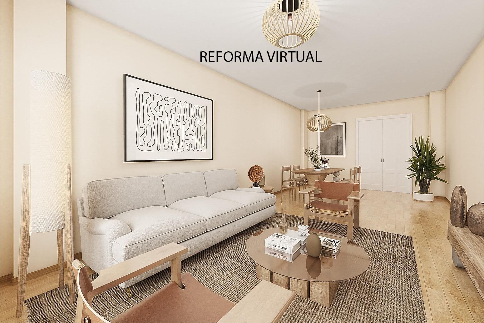 Living room of Flat for sale in  Valencia Capital  with Heating and Balcony
