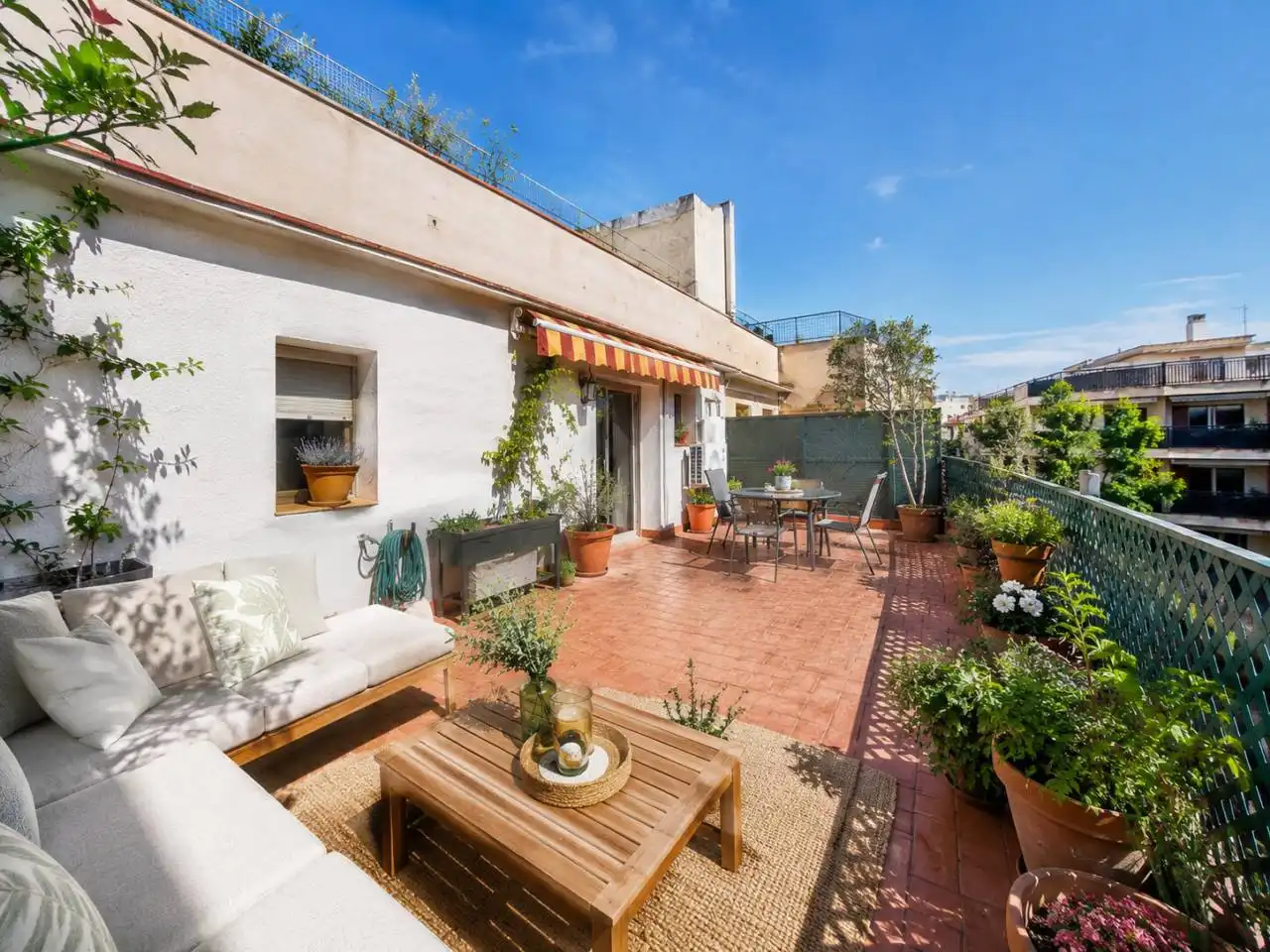 Terrace of Attic for sale in Cerdanyola del Vallès  with Air Conditioner, Heating and Parquet flooring