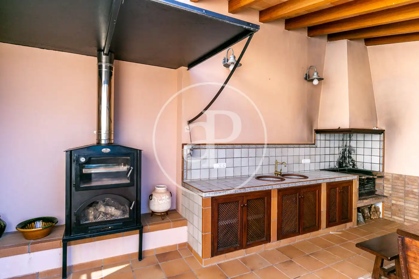 Kitchen of Houses for rent in Bunyola  with Air Conditioner, Heating and Private garden