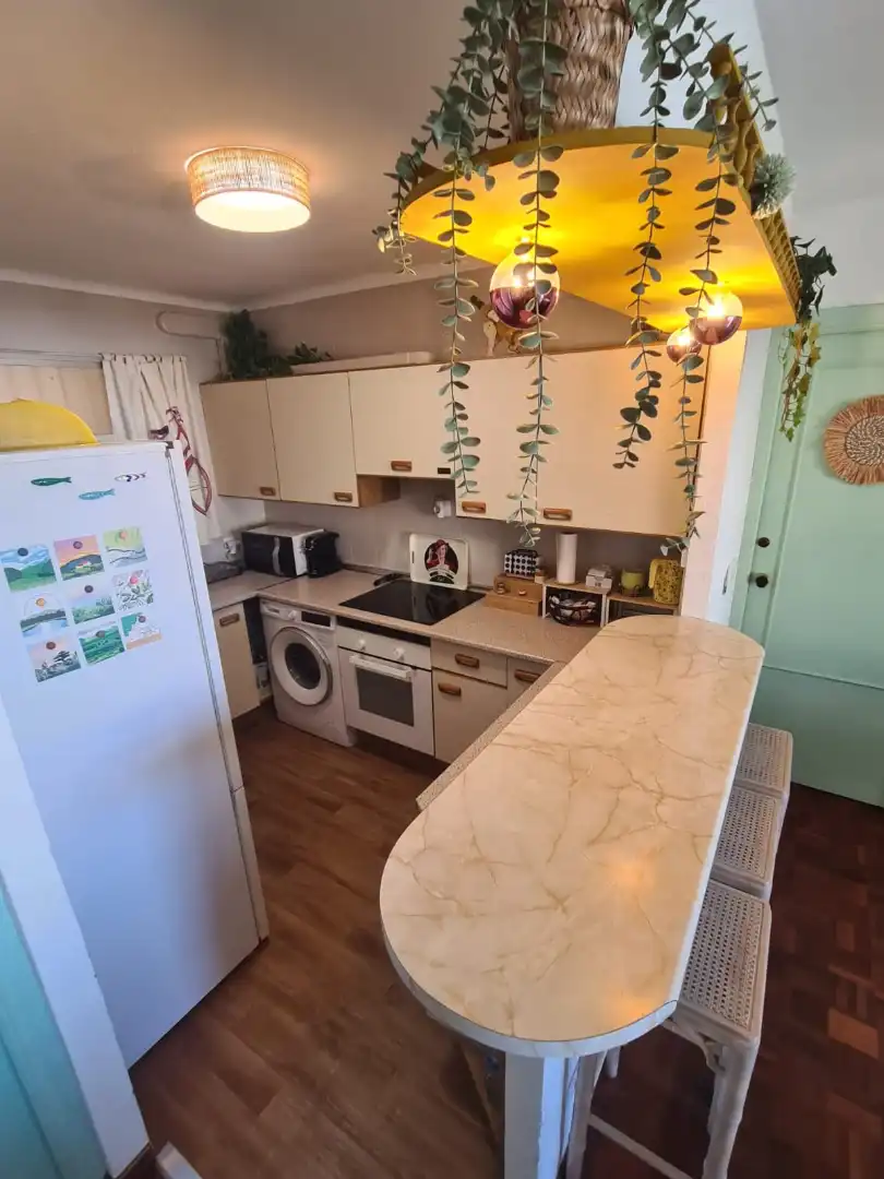 Kitchen of Flat for rent in Torremolinos  with Terrace, Furnished and Oven