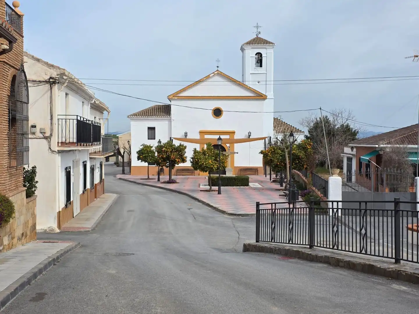 Exterior view of Houses for sale in Ventas de Huelma  with Air Conditioner, Heating and Private garden