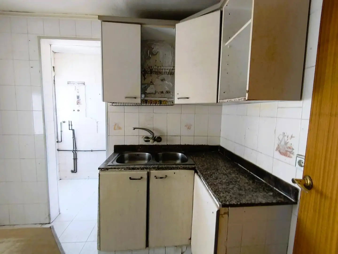 Küche von Wohnung zum Verkauf in Montornès del Vallès mit Heizung