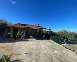 Exterior view of House or chalet for sale in Montánchez  with Air Conditioner, Heating and Private garden