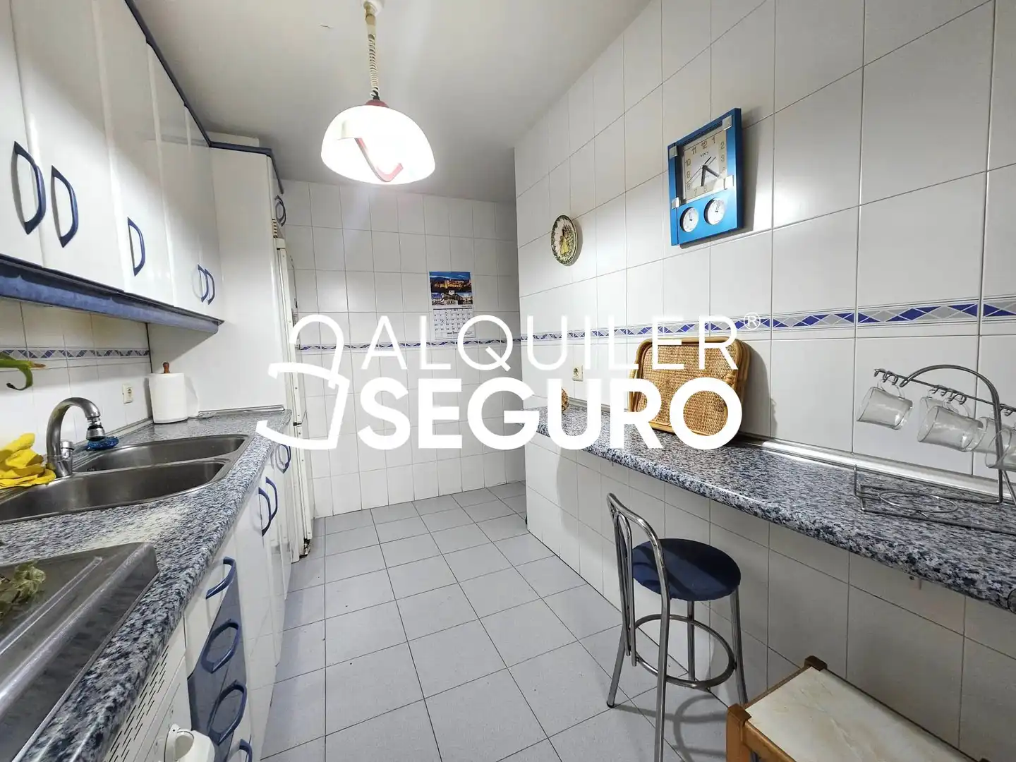 Cocina de Piso de alquiler en Getafe con Calefacción, Trastero y Amueblado