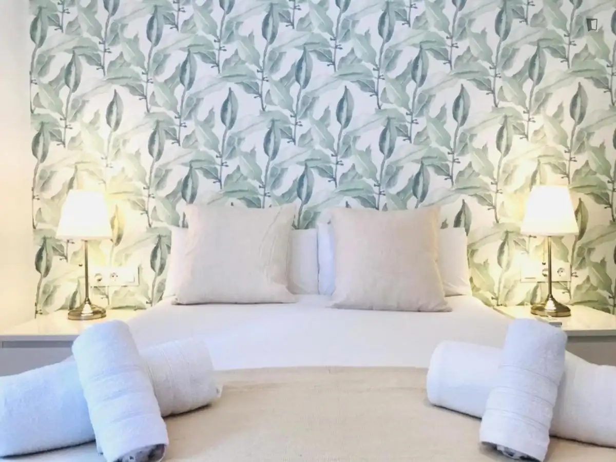 Bedroom of Apartments for rent in Málaga  with Air Conditioner, Furnished and Oven