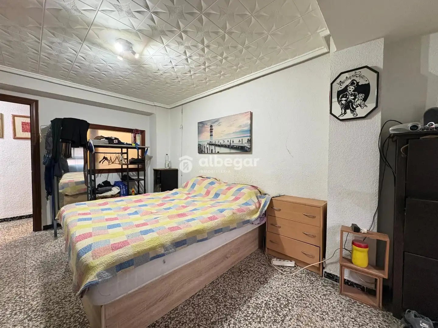 Schlafzimmer von Wohnung zum Verkauf in Valencia mit Terrasse und Balkon