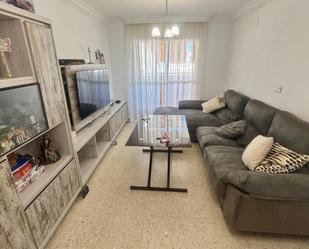 Living room of Flat for sale in Málaga Capital  with Air Conditioner, Terrace and Storage room