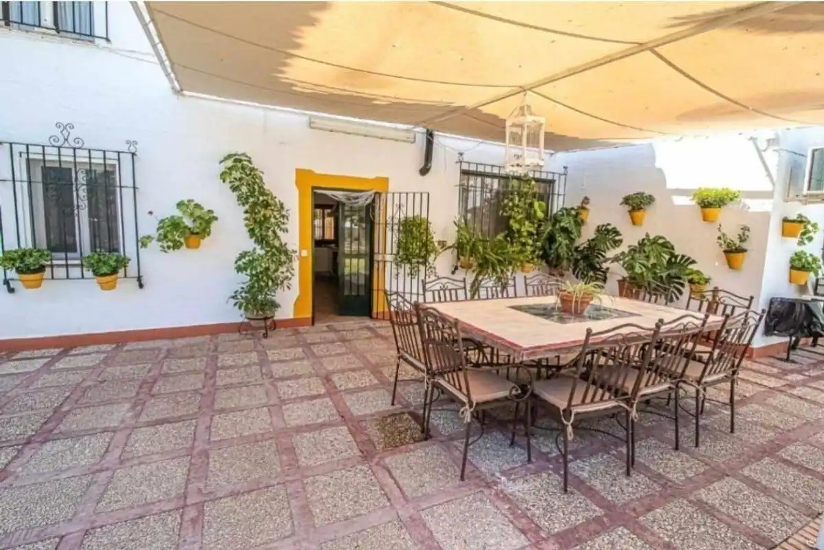Terrassa de Casa o xalet en venda en Marchena amb Aire condicionat, Calefacció i Jardí privat