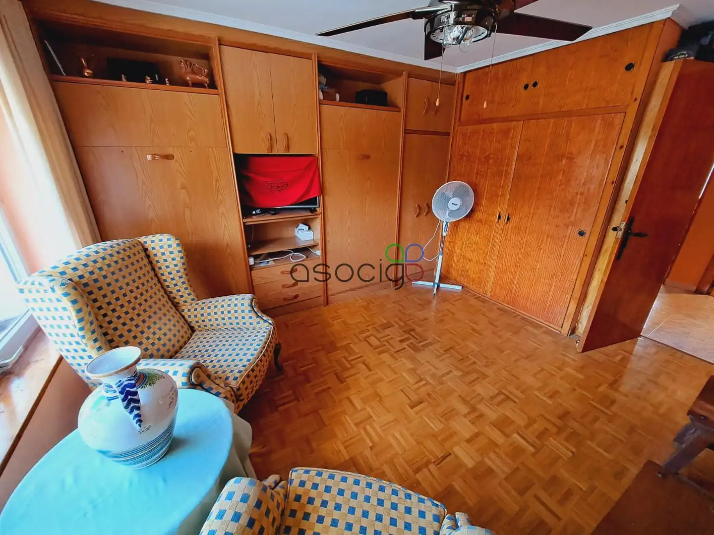 Bedroom of Flat for sale in Buendía  with Storage room