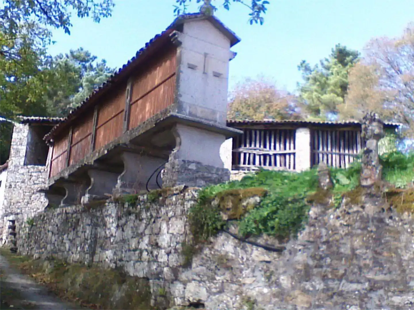 Vista exterior de Casa o xalet en venda en Carballedo amb Jardí privat, Parquet i Traster