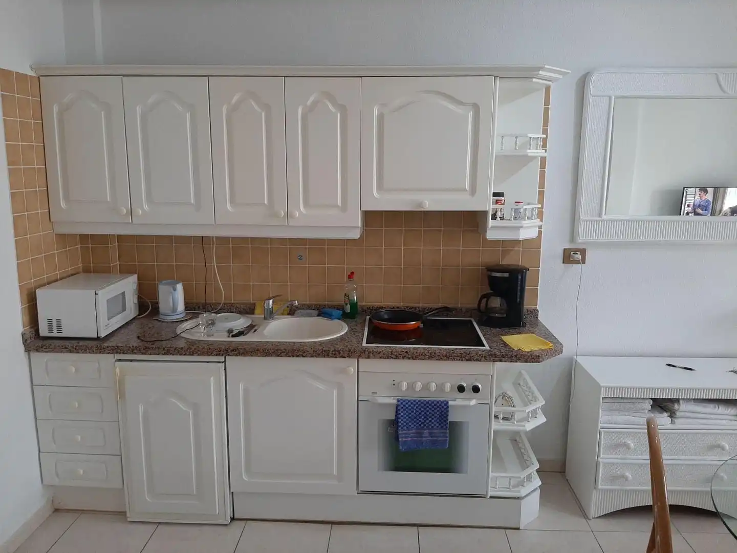 Kitchen of Study for sale in Arona  with Terrace, Furnished and Community pool