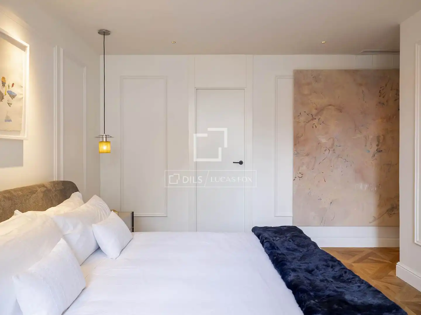 Bedroom of Flat for sale in Barcelona  with Air Conditioner, Heating and Parquet flooring