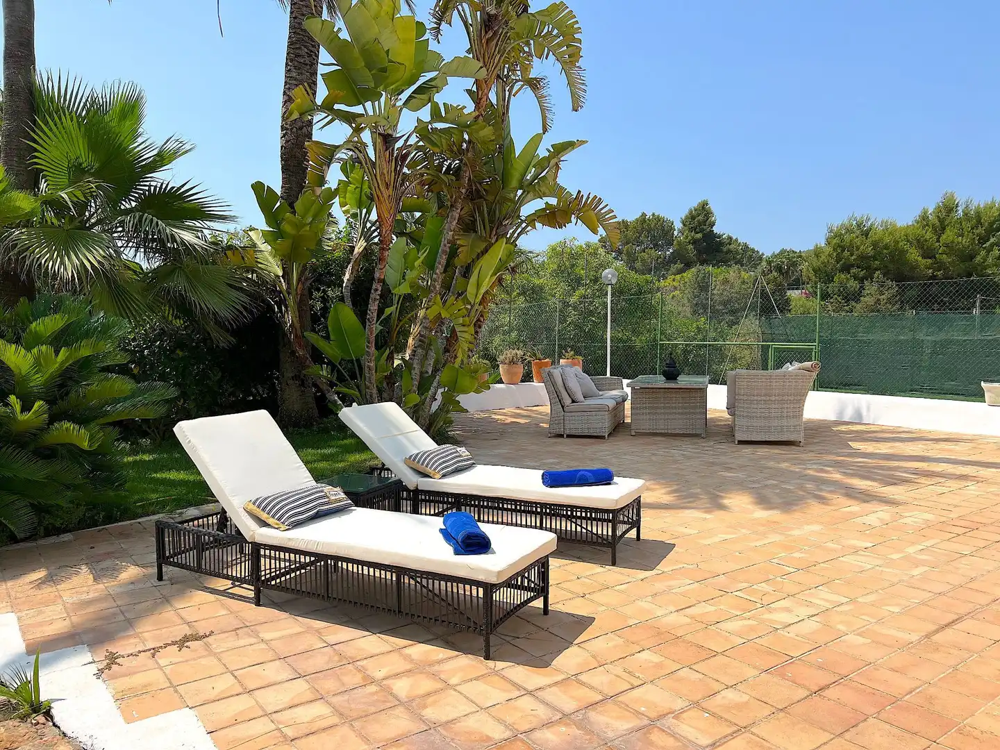 Terrace of Houses for sale in Sant Antoni de Portmany  with Air Conditioner, Heating and Private garden