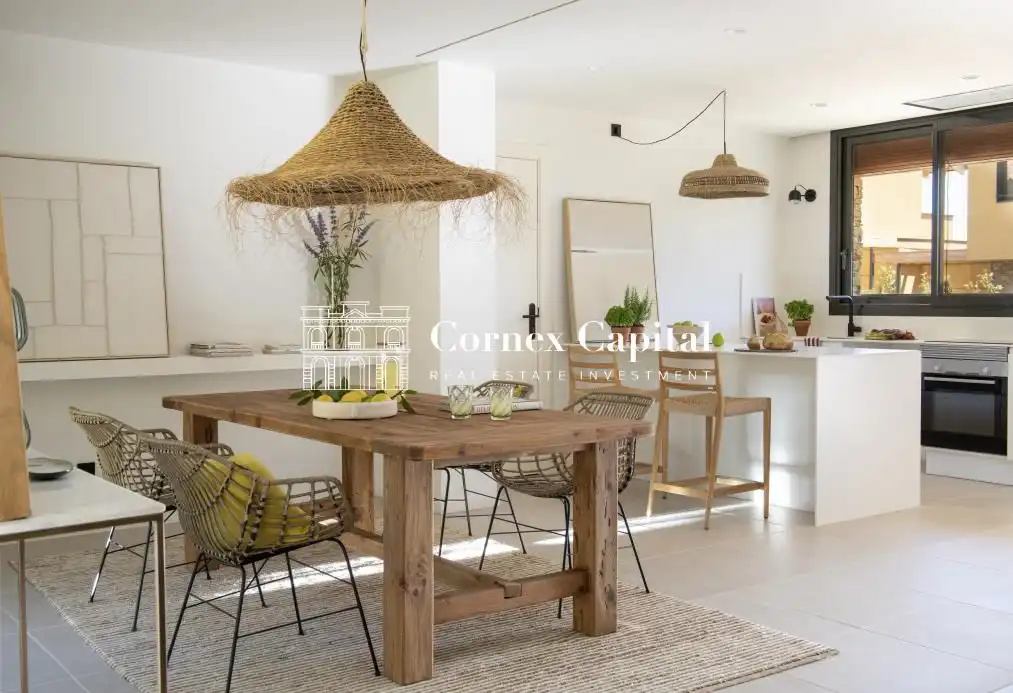 Dining room of Detached homes for rent in Regencós  with Air Conditioner, Heating and Private garden