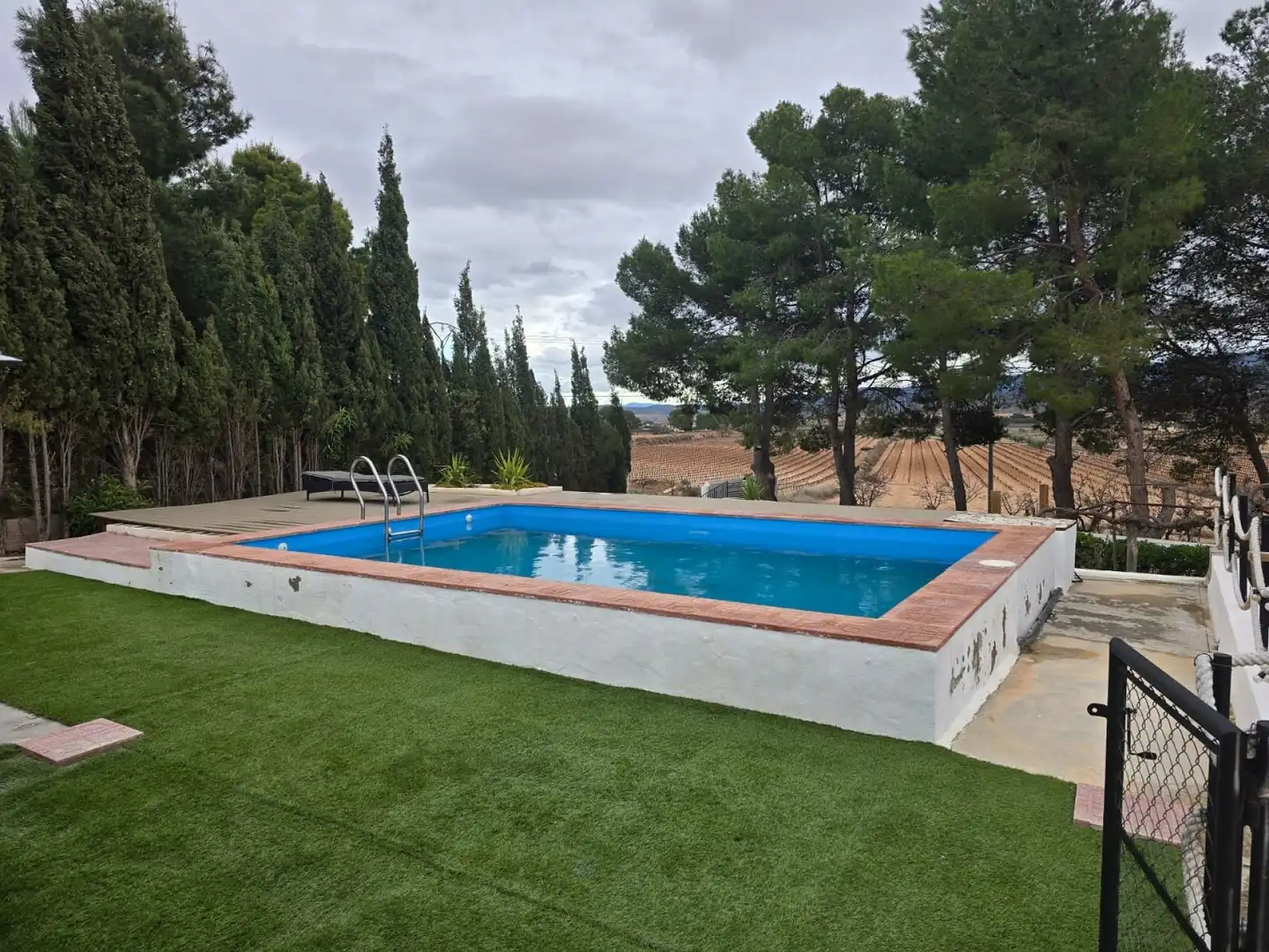 Piscina de Casa o xalet en venda en Yecla amb Jardí privat, Terrassa i Piscina