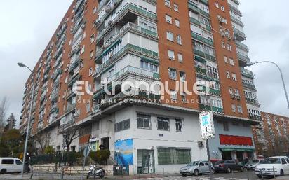 Exterior view of Flat to rent in  Madrid Capital  with Terrace and Furnished