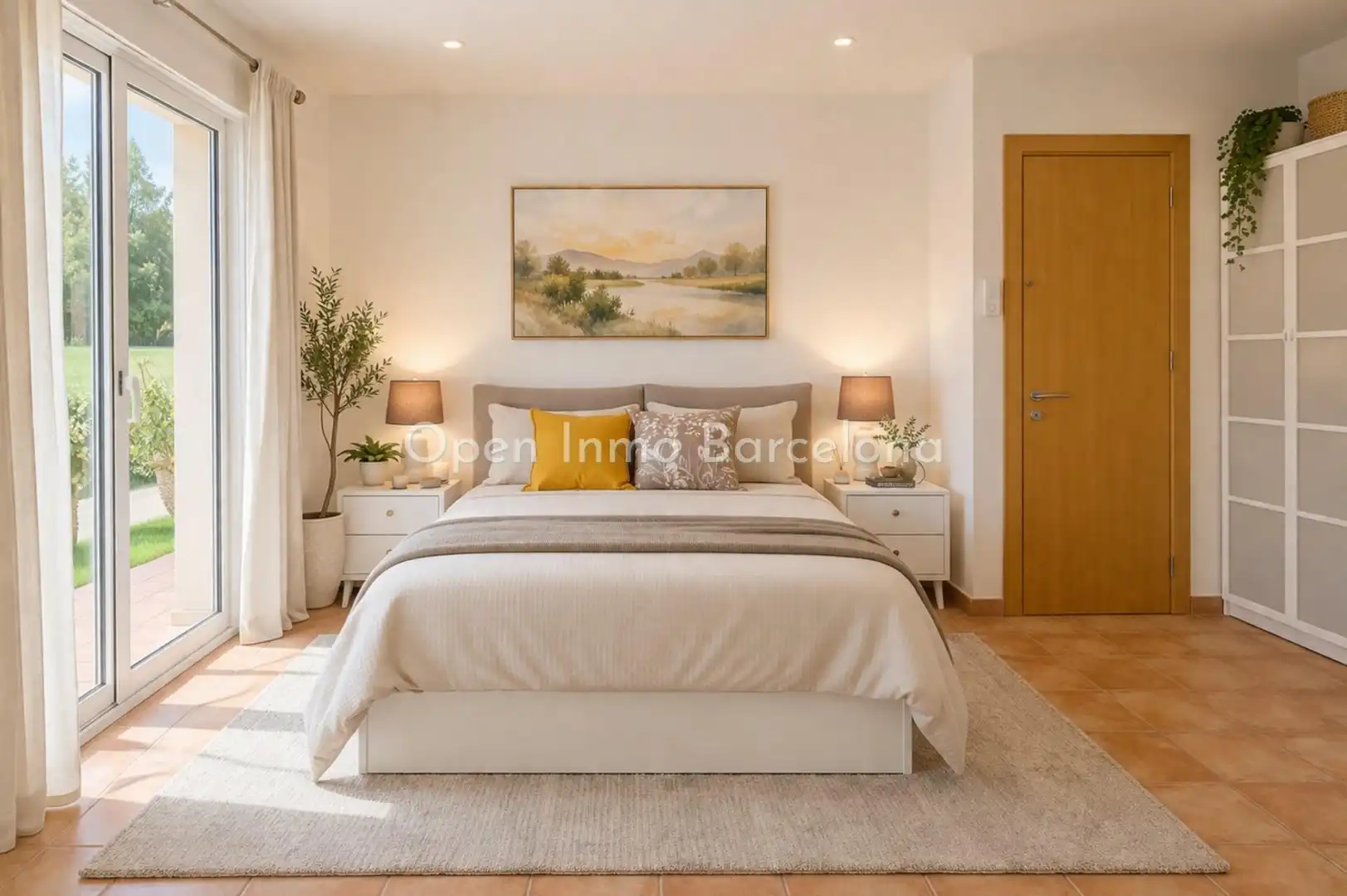 Dormitori de Casa o xalet en venda en Canyelles amb Aire condicionat, Calefacció i Jardí privat