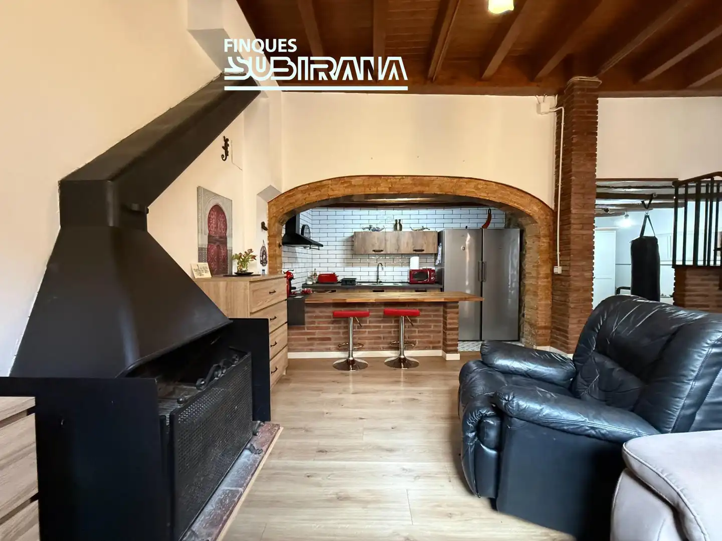 Kitchen of Houses for sale in Sant Martí Sesgueioles  with Heating