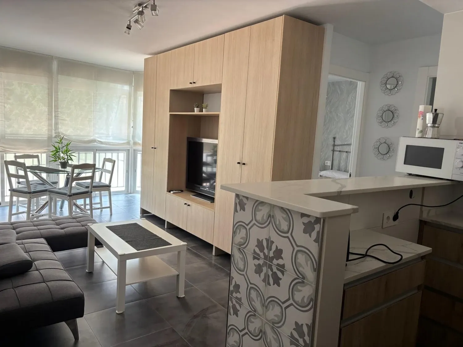 Kitchen of Flat to rent in Torremolinos  with Air Conditioner, Furnished and Washing machine