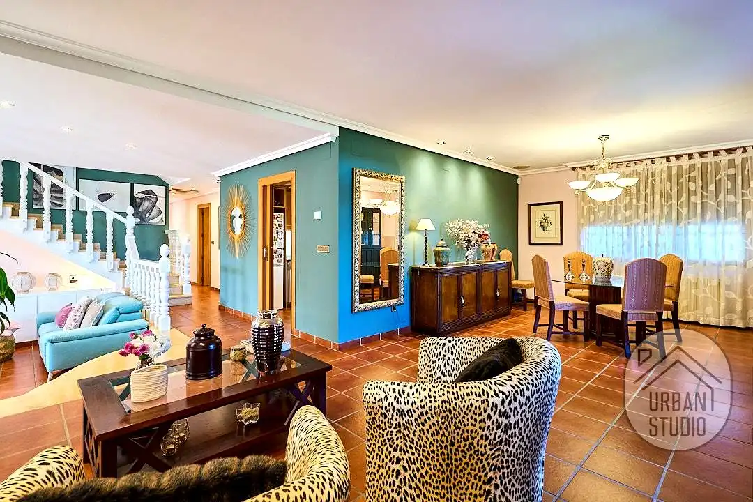 Living room of Houses for sale in Cocentaina  with Heating, Terrace and Swimming Pool