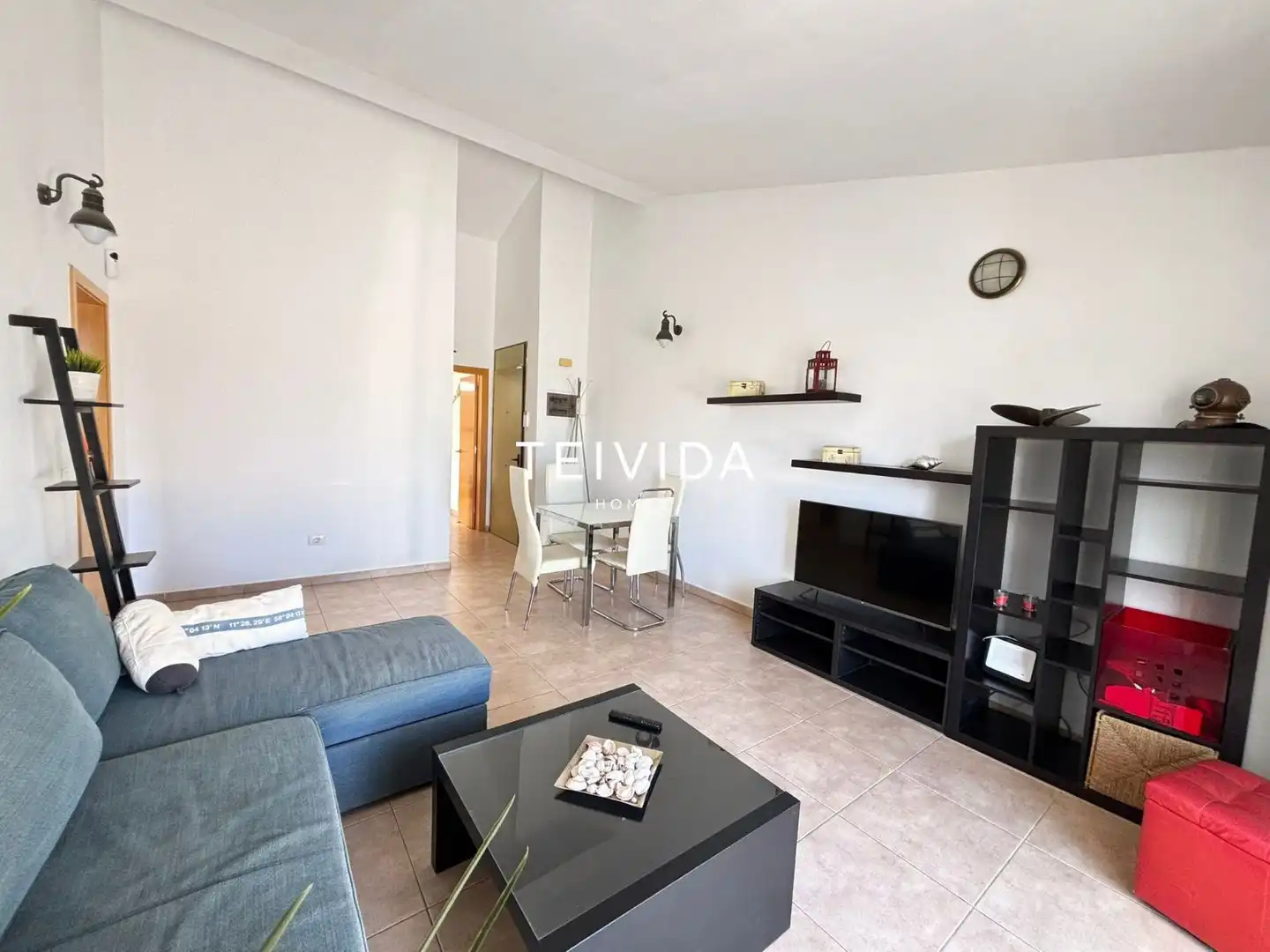 Sala de estar de Ático de alquiler en Granadilla de Abona con Amueblado