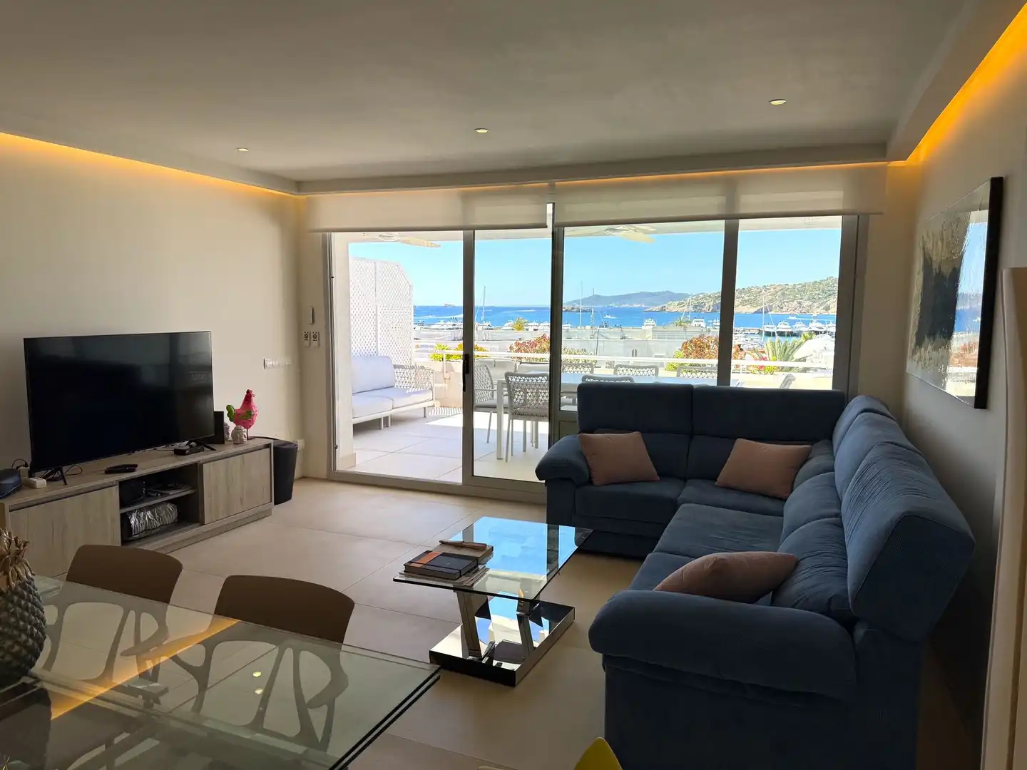 Living room of Apartments for sale in Eivissa  with Air Conditioner, Heating and Private garden
