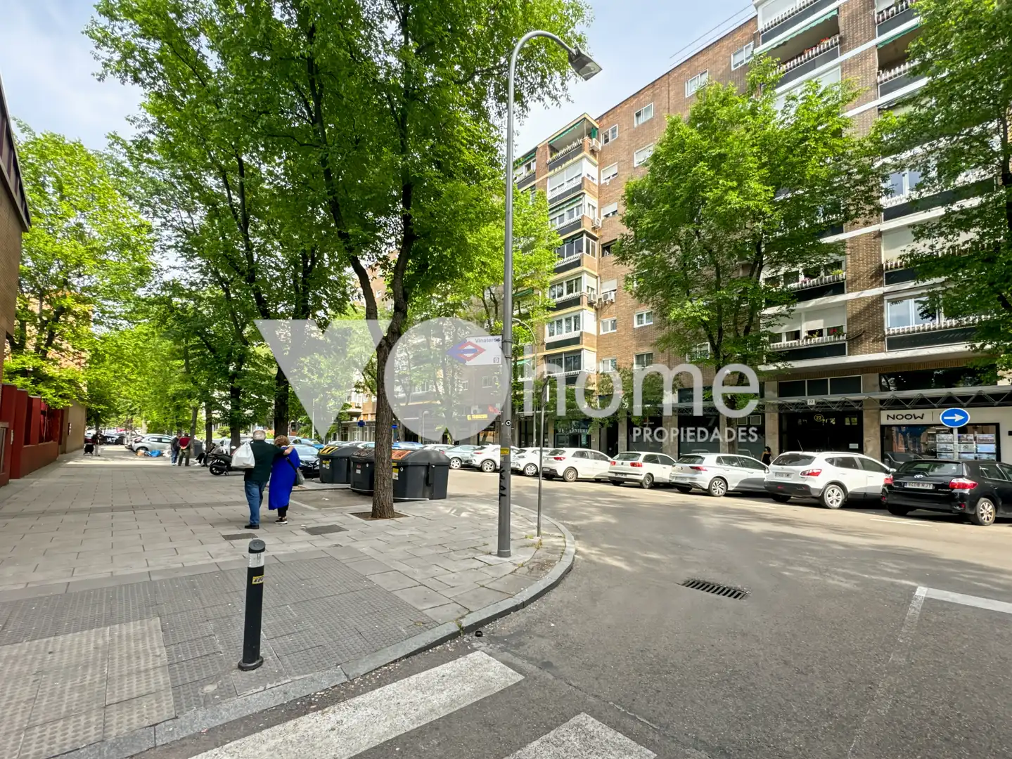 Vista exterior de Piso en venta en Madrid con Calefacción y Amueblado