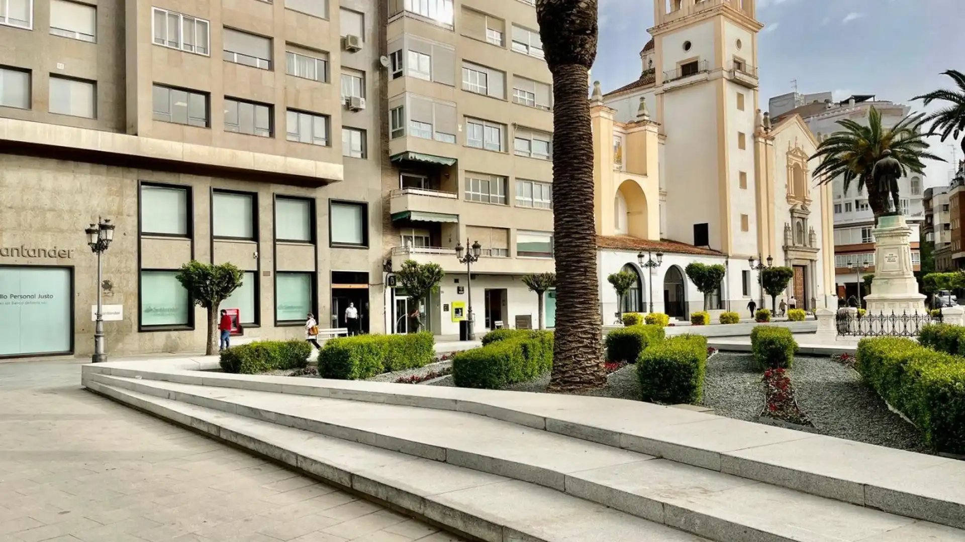 Vista exterior de Apartamento de alquiler en Badajoz Capital con Aire acondicionado y Amueblado