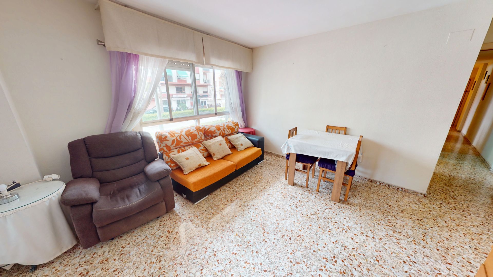 Living room of Flat for sale in Mutxamel  with Air Conditioner and Terrace