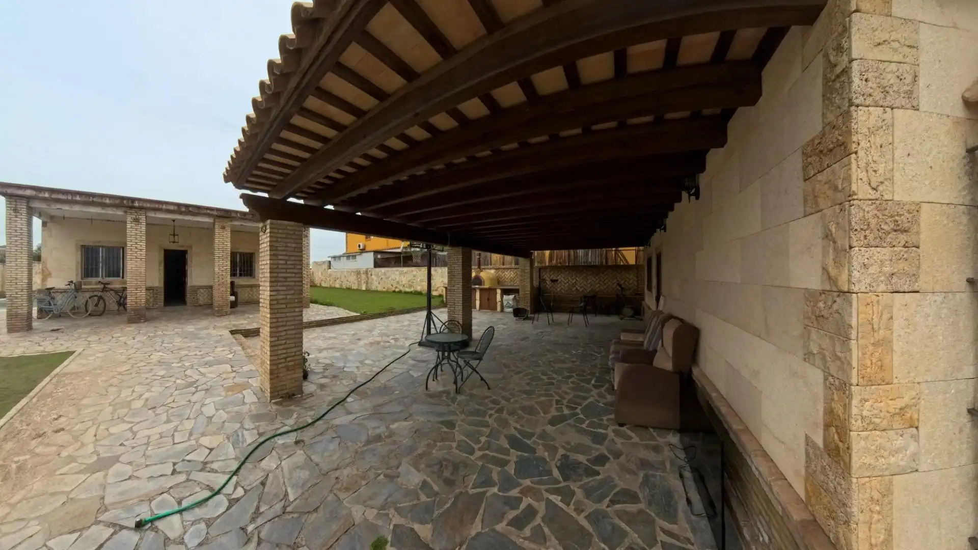 Terrassa de Casa o xalet en venda en El Puerto de Santa María amb Jardí privat i Piscina
