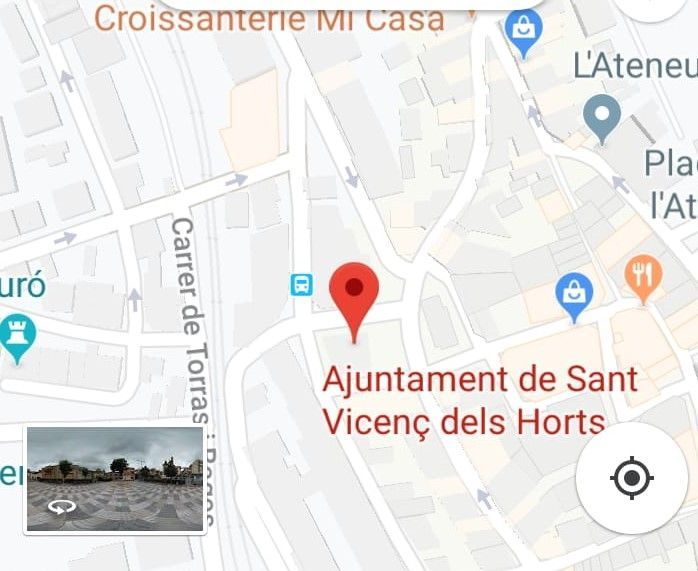 Exterior view of Garage to rent in Sant Vicenç Dels Horts