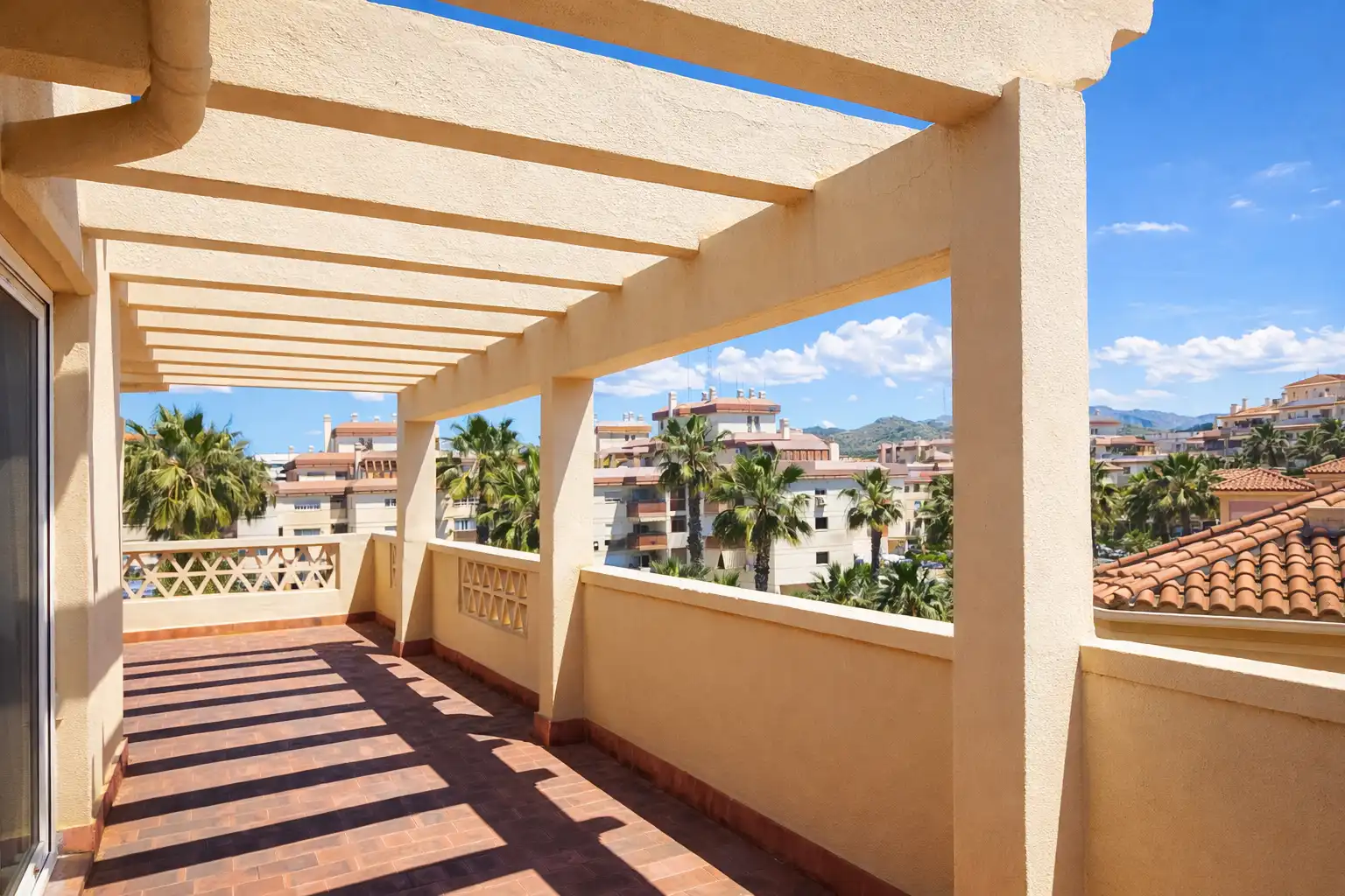 Terrasse von Dachboden zum Verkauf in Málaga mit Klimaanlage, Privatgarten und Terrasse