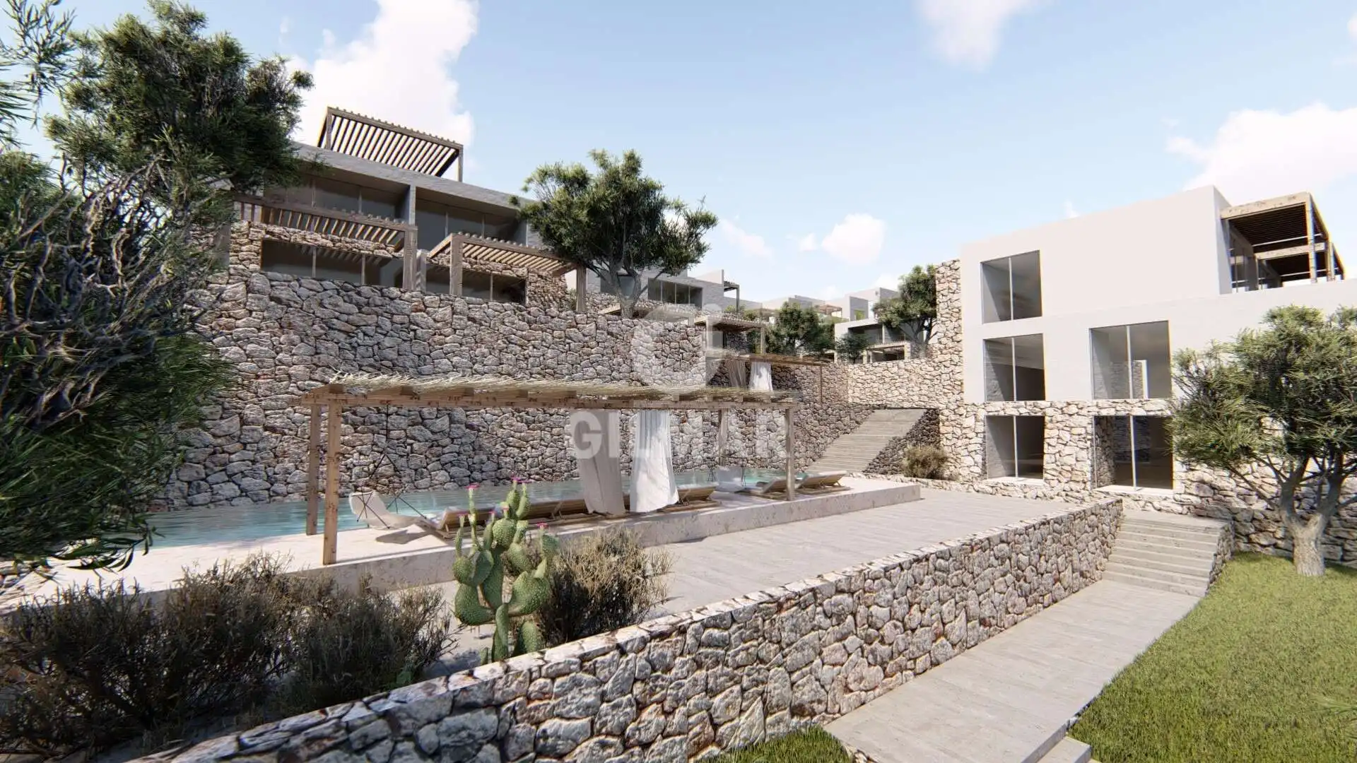 Exterior view of Flat for sale in Tarifa  with Heating, Private garden and Swimming Pool