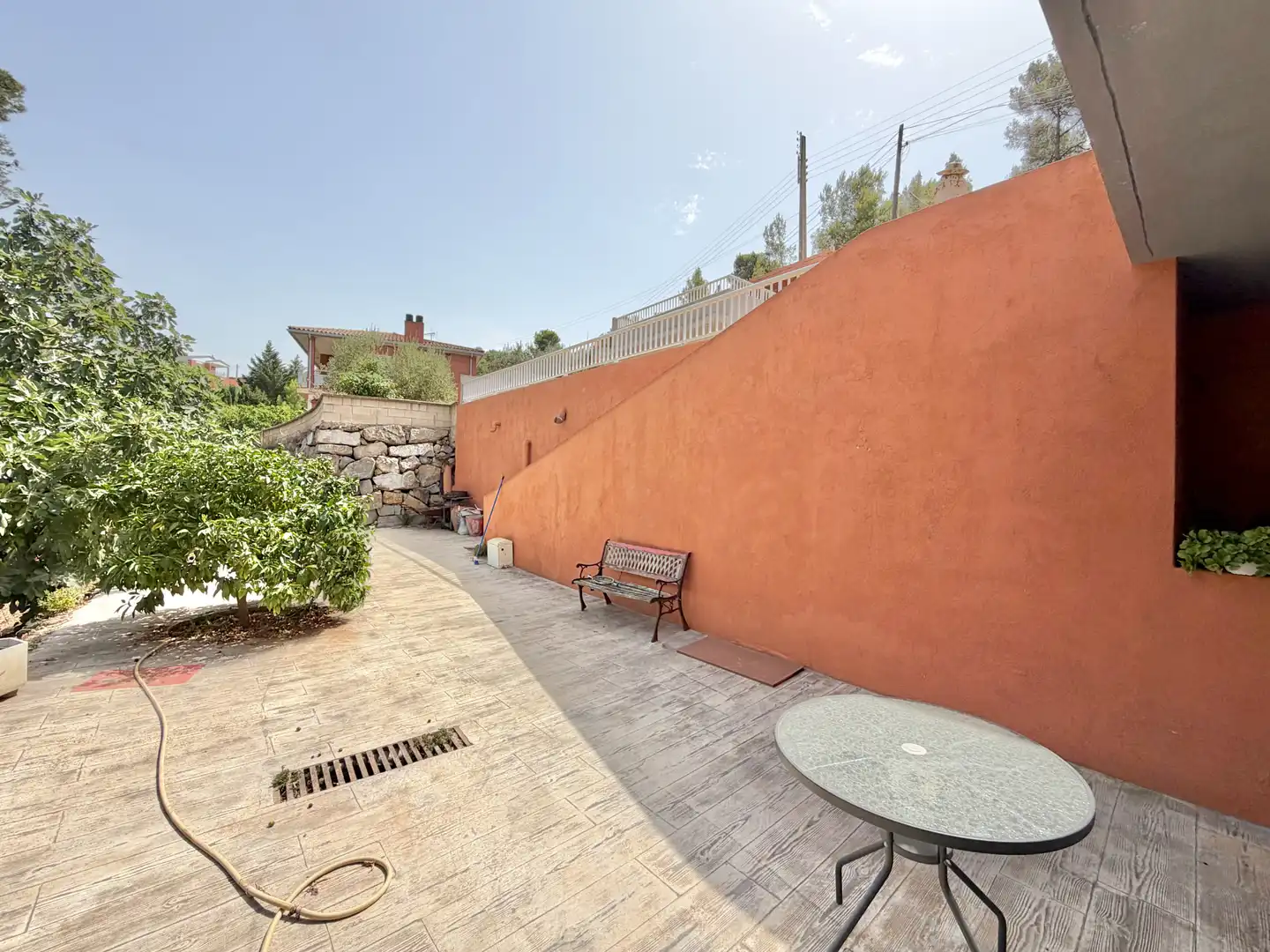 Terrassa de Casa o xalet en venda en Olesa de Bonesvalls amb Calefacció, Jardí privat i Terrassa