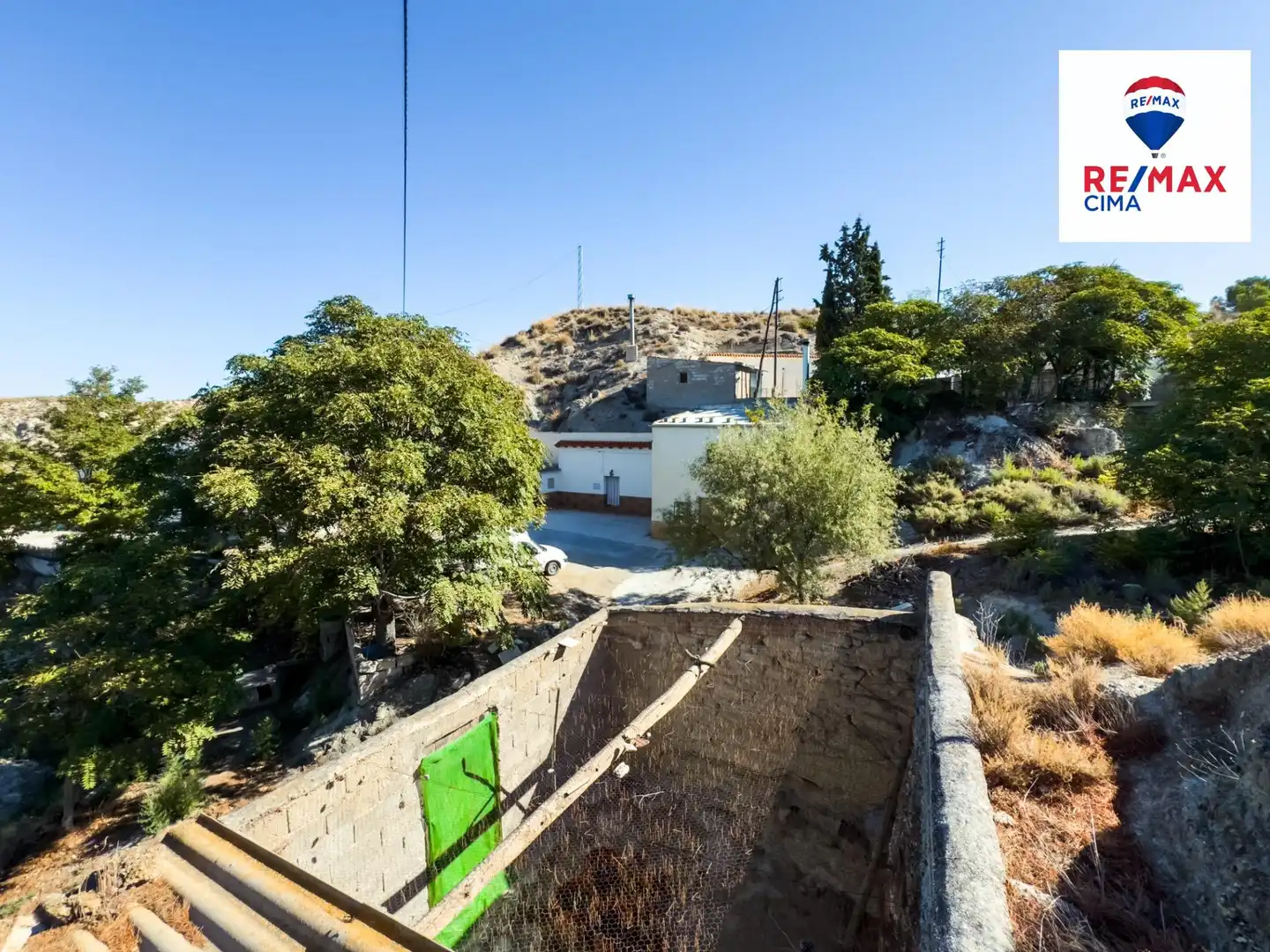 Vista exterior de Finca rústica en venda en Benamaurel amb Jardí privat, Terrassa i Traster